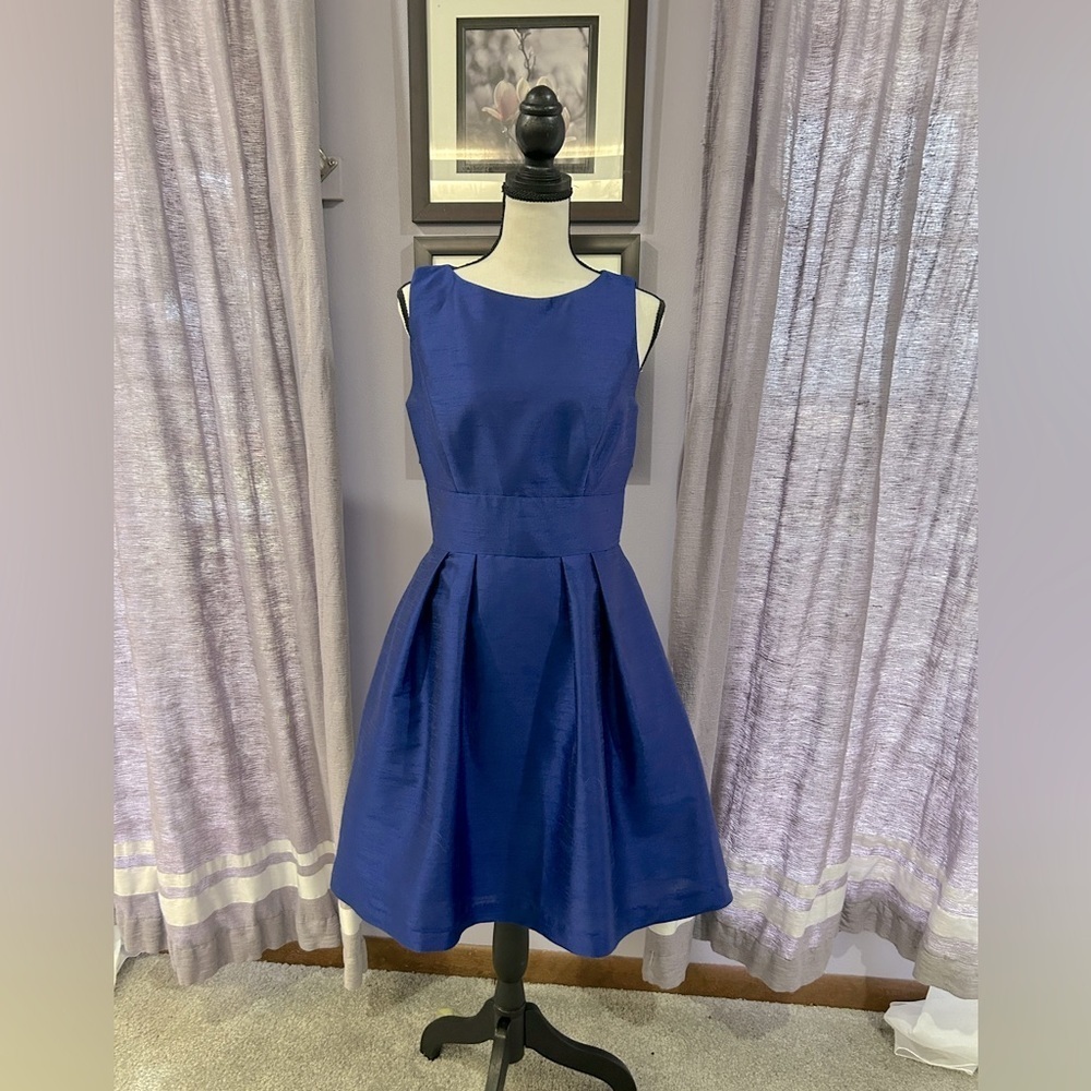 ALFRED SUNG Fit & Flare Mini Dress